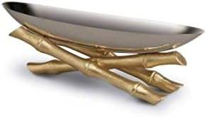 Bandeja de Metal Pulido para Servir Aperitivos y Condimentos para Fiestas - Product Image 2