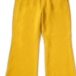 Pantalon de jogging droit à taille élastique en molleton 100% coton pour hommes, pantalon ample et surdimensionné décontracté - Product Image 5