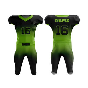 Uniforme de fútbol americano de alta calidad de diseño personalizado, fabricante OEM, Conjunto de camiseta de fútbol americano de rendimiento elegante y duradero - Product Image 1