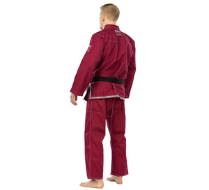 กิโมโน BJJ GI โลโก้ปักตามสั่งผ้าฝ้าย100% ยืดได้กำหนดสีเองและตัวเลือกโลโก้ได้หลายตำแหน่ง - Product Image 4