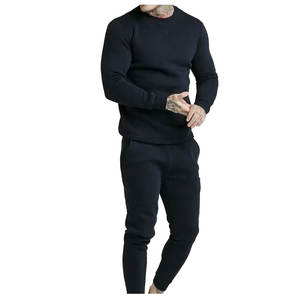 Chándal de cuello redondo para hombre con estampado de logotipo personalizado de alta calidad, precio razonable, Jersey ajustado para hombre, chándal de dos piezas - Product Image 3