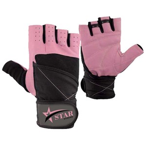 Guantes de Gimnasio de Cuero Cómodos con Correa de Muñeca Ajustable para Levantamiento de Pesas, Entrenamiento Físico y Deportes al Aire Libre - Product Image 4