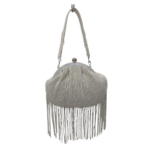 2024 Women's Casual Fashion Beaded <b>Handbag</b> Purse Open Closure with <b>Sequined</b> Decoration New Launch for Export - Product Image 1