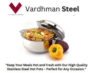 Logo personnalisé Grand chauffe-plats en acier inoxydable 5LTR Couvercle au design moderne pour casserole à soupe - Product Image 2