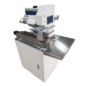 Top Quality Semi Automatic Flag Sticker Tube <b>Usb</b> Wire <b>Cable</b> Labeler Labeling Machine <b>Cable</b> Fold Labeler - Product Image 4