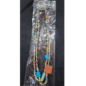 Collar de Resina Acrílica Lucite Multicolor de la Mejor Calidad, Hecho a Mano, Estilo de Cadena con Cuentas de Moda India para Damas - Product Image 3