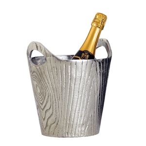 Attractive Aluminium Hammered <b>Wine</b> Coolers and Chillers Most Demanding Classic Designs Ice <b>Basket</b> Silver Color Top Quality Metal - Product Image 1