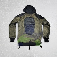 Sweat à capuche de moto en aramide, coton lourd, doublure en kevlar, sweats à capuche de course spéciaux, cinq options multiples, niveau d'armure 2