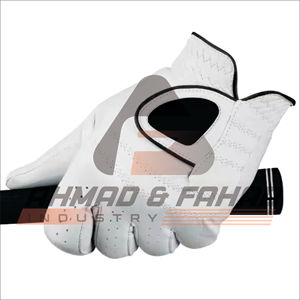 Últimos guantes de golf de cuero genuino de alta calidad Logotipo bordado elegante Transpirable Alta moda Diseño liso Empuñaduras deportivas - Product Image 1