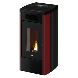 Atena Plus 12 T2 Red Steel 5 étoiles Classe A+ 12kW Poêle à granulés 7023116 Modèle haute efficacité 12 kW - Product Image 2