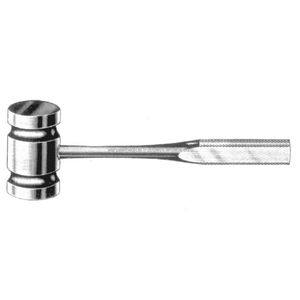 WARSAW MEDICAL Bone Surgery Mallet Hammer Stainless Steel Orthopedic Instruments | sutur kitmedic instrument - Product Image 3