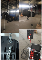Polipasto Electrico Para Eszenaries Einphasige Leistung 500kg 1ton 2ton Truss Stage Elektrischer Kettenzug