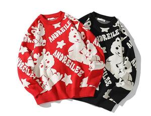 Pull d'hiver en tricot pour homme de haute qualité, respirant, à manches longues, avec logo sur le devant, 100% laine - Product Image 4