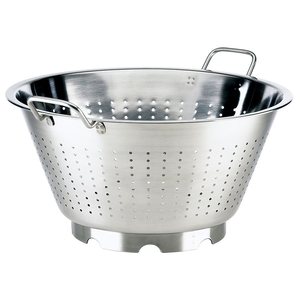 Matte Black Coating Stainless Steel Colander Durable Modern Style Colander Elegant for Home Kitchen Usage in Wholesale Price - Product Image 4