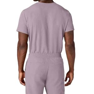Tenue médicale sur mesure pour homme – Confortable et respirante en tissu tricoté – Couleurs personnalisables 2026 - Product Image 4
