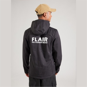 Chaqueta Softshell de Invierno para Hombre, al por Mayor, Cortavientos, Impermeable, Transpirable, Estilo Urbano Liso, con Logotipo Frontal Bordado - Product Image 2