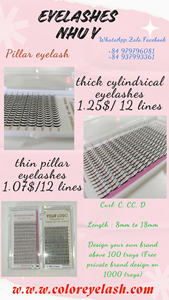 12 líneas Wispy Mink Spike Lash Fan extensión de pestañas 2023 nuevo producto 0,07mm volumen pestañas individuales 7mm a 18mm superventas - Product Image 6