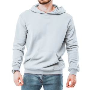 Pull à capuche court de luxe pour hommes 500 Gsm coton Basics personnalisé surdimensionné Streetwear brodé sweats lourds - Product Image 1