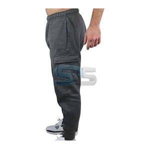 2025 dernière mode lavé hommes pantalons coton survêtement pantalons de survêtement lourd polaire Streetwear taille moyenne ajustement avec Logo personnalisé - Product Image 5