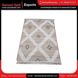 Disfrute de la comodidad lujosa de alta calidad con alfombras de lana adornadas con finos detalles bordados para cualquier habitación, alfombras de lana a la venta - Product Image 4