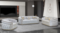 Canapé de luxe pour salon, villa, hôtel, design moderne, ensemble de canapés