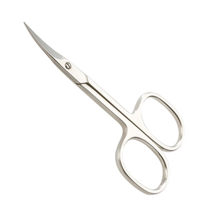 Ciseaux de manucure en acier inoxydable allemand Ciseaux à ongles à lame incurvée fine avec soins de beauté - Product Image 4