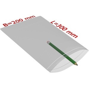 ถุงเก็บของอเนกประสงค์ 200x300 มม. 90 ถุง PE ใสแบบกดปิดผนึก TRANSPAK แพ็ค 1000 ใบ - Product Image 1