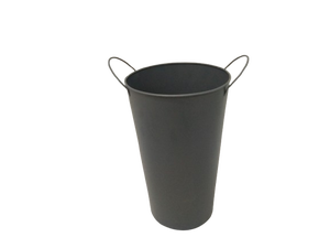 Pot de fleurs rond en métal, best-seller, décoratif, pour plantes d'intérieur et d'extérieur, balcon, maison, bureau, table - Product Image 6