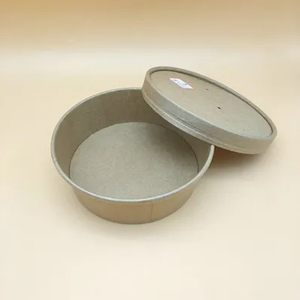 ชามกระดาษย่อยสลายได้พร้อมฝาปิดสำหรับซุปสลัดและบรรจุภัณฑ์อาหารกลับบ้านความจุ500มล. 18กรัม - Product Image 2