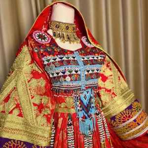 FABRICANTES PROFESIONALES VESTIDOS AFGANI DE CALIDAD SUPERIOR PARA MUJERES HECHOS A MANO TRIBAL VINTAGE AFGHAN KUCHI VESTIDOS DISPONIBLES PARA LA VENTA - Product Image 2