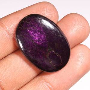 Piedra preciosa de purpurita de alta calidad, increíble y maravilloso cabujón de purpurita, piedra suelta curativa de cristal para fabricación de joyas, uso OEM a granel - Product Image 1