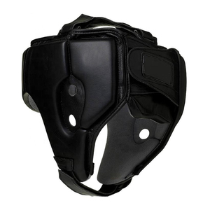 Protector de Cabeza de Boxeo de Cuero Vacuno Genuino de Calidad OEM con Logotipo Personalizado para Taekwondo, MMA, Karate y Boxeo - Product Image 6