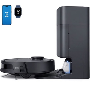 Aspiradora robótica profesional todo en uno y fregona giratoria – Serie Elite con estación de autovaciado y lavado de fregonas - Product Image 3