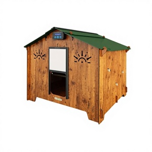 Cucciolotta Polly Chalet 2XL Cuadrado, Fabricado en Italia, Laminado HPL de Alta Calidad, Resistente al Viento, Resistente a la Intemperie, Cuadrado Grande - Product Image 1