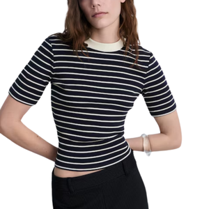 Venta al por mayor de camisetas polo con logotipo personalizado para mujer de alta calidad de algodón de estilo corto estampado informal - Product Image 1