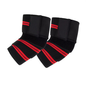 Bandes de Compression Respirantes pour Genoux avec Fermeture à Tirer, Épaisses, Protection Professionnelle pour l'Entraînement de Musculation et de Powerlifting en Salle de Sport - Product Image 5