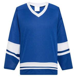 Maillots de hockey sur glace personnalisés pour hommes, haute qualité, respirants, imprimés par sublimation, 100% polyester - Product Image 1