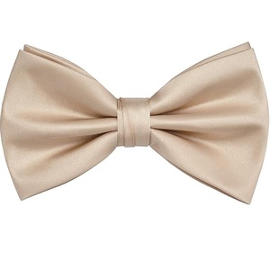 Taille réglable noeud papillon mode soyeux noeuds papillon pour hommes accessoires de fête de mariage cadeau marié mariage soie couleur blanche noeuds papillon - Product Image 3