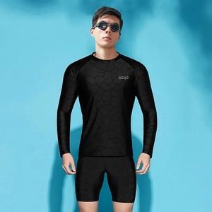 Traje de Neopreno de Manga Larga para Hombre, 3 mm de Grosor, Impermeable, Alta Elasticidad, para Surf, Buceo, Natación y Entrenamiento - Product Image 2