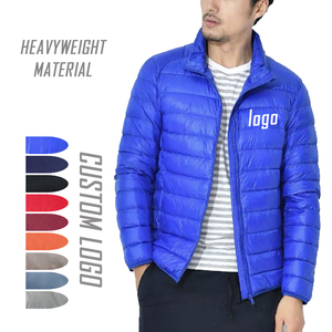 OEM Logo Custom Men's Winter Puffer Jacket High Street Fashion Oversized Padded Bubble Coat
