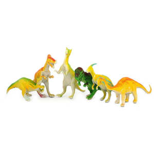 ชุดของเล่นไดโนเสาร์ 6 ชิ้น - หลายสี - Product Image 1