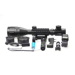 C4-12x50AOEG+HD104+JG13G+SD10 4 in 1 Tactical Scope Combo-Aluminum Alloy FMC Coated Outdoor Shooting - Product Image 5