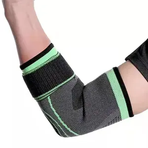 보호 통기성 스포츠웨어 지원 배구 팔꿈치 패드, 팔꿈치 보호 및 유연성 향상