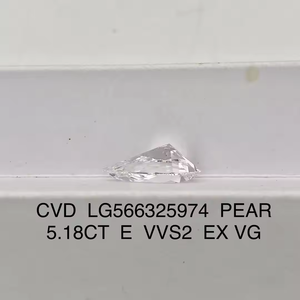 Vente en gros de diamants cultivés en laboratoire CVD/HPHT 4.5 CT DEF couleur VVS/VS clarifier les diamants cultivés en laboratoire - Product Image 3