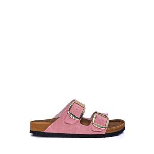Ciabatte da donna ortopediche per uso quotidiano con fibbia Color oro - Product Image 4
