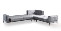 Canapé trois places Tuana Chesterfield moderne, style italien, en bois, modulaire, avec housse amovible, pour villa, appartement, hôtel, hôpital