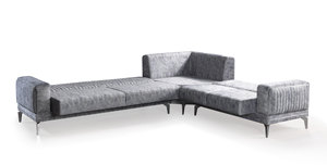 ชุดโซฟาสามที่นั่งทูนา เชสเตอร์ฟิลด์ สไตล์อิตาเลียน โครงไม้แบบโมดูลาร์ ผ้าหุ้มถอดได้ เหมาะสำหรับอพาร์ทเมนต์ โกดังสินค้า และห้องนั่งเล่น - Product Image 2