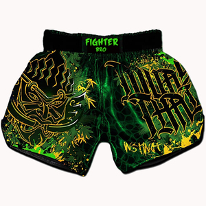 Cintura elástica Pantalones cortos de boxeo de moda Sublimado Impreso MMA Corto Personalizar Embalaje May Thai Short - Product Image 5