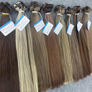 Couleur de trame vietnamienne crue d'extension de cheveux Remy de haute qualité de 6 à 32 pouces de Hot Hot Hot! - Product Image 3