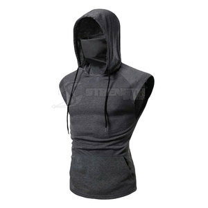 <b>Men</b> Workout <b>Sleeveless</b> Hoodies Bodybuilding Muscle Gym <b>Sleeveless</b> <b>Hoodie</b> Outdoor Gym Fitness Wear <b>Sleeveless</b> Hoodies - Product Image 6
